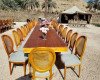 تاجير طاولات طعام خشب